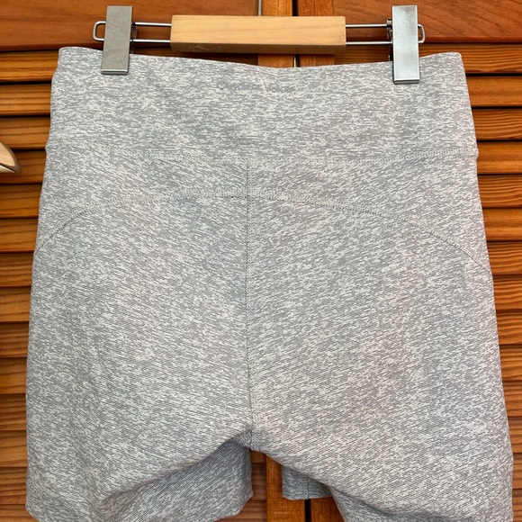 Outdoor Voices Light Gray Exercise Set - Bra and Bike Shorts - Picture 6 of 7